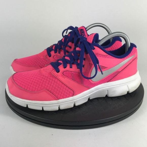 Nike Flex Experience 3 Pink Running Shoes 653698-600 Women’s Size 8.5 (7Y) - Picture 1 of 12